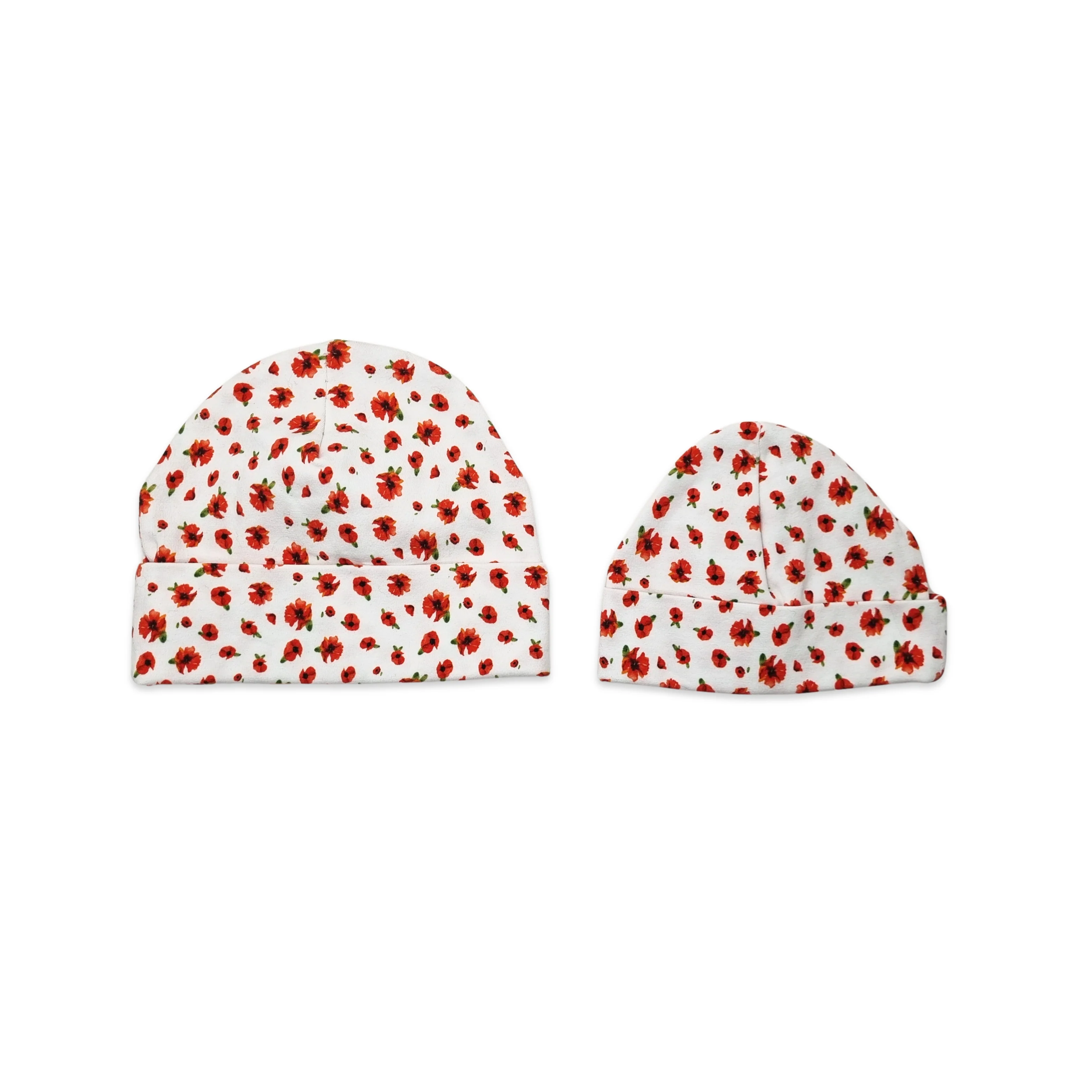 Child Poppy Beanie - White - Image 3