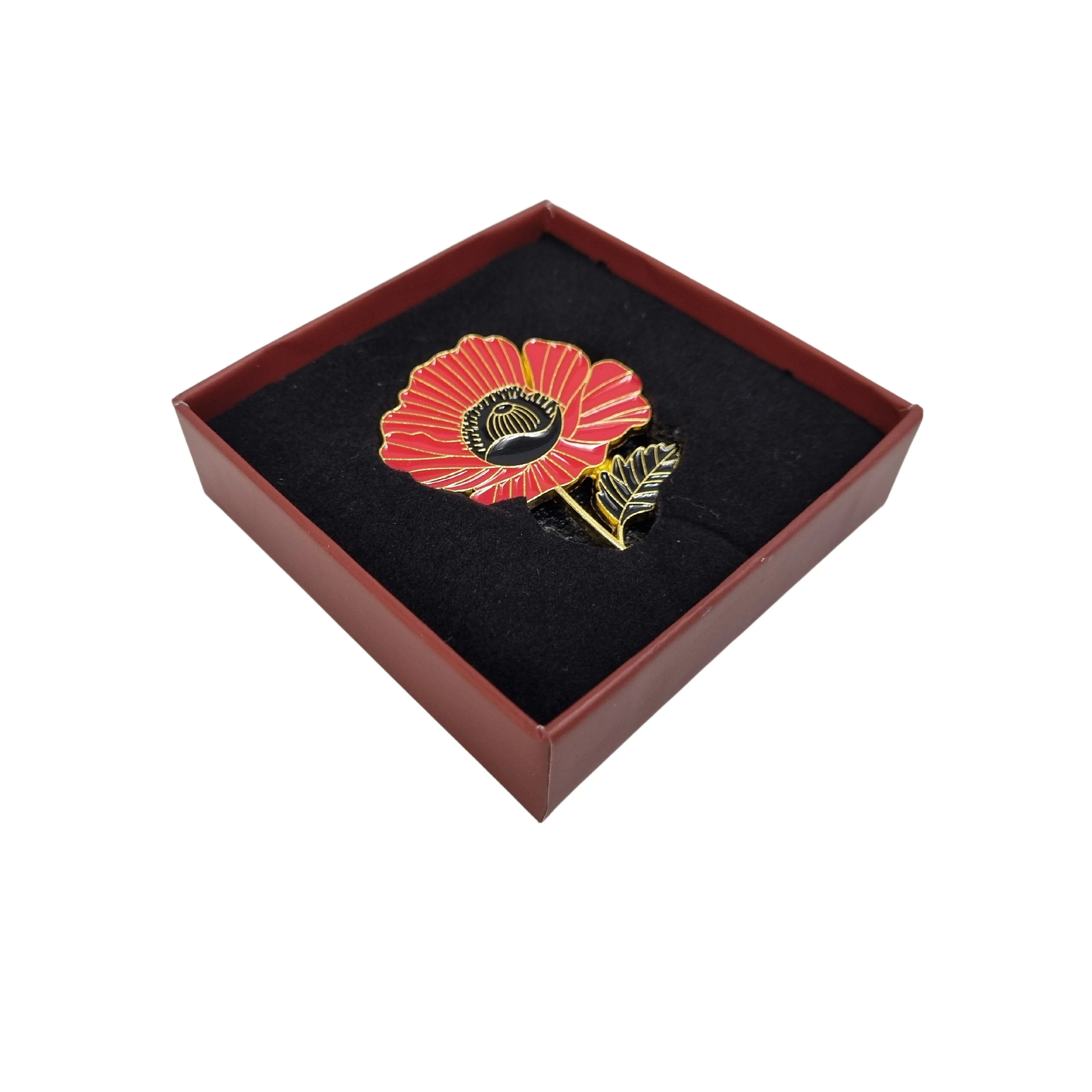 Brooch: Poppy [large] - Image 4