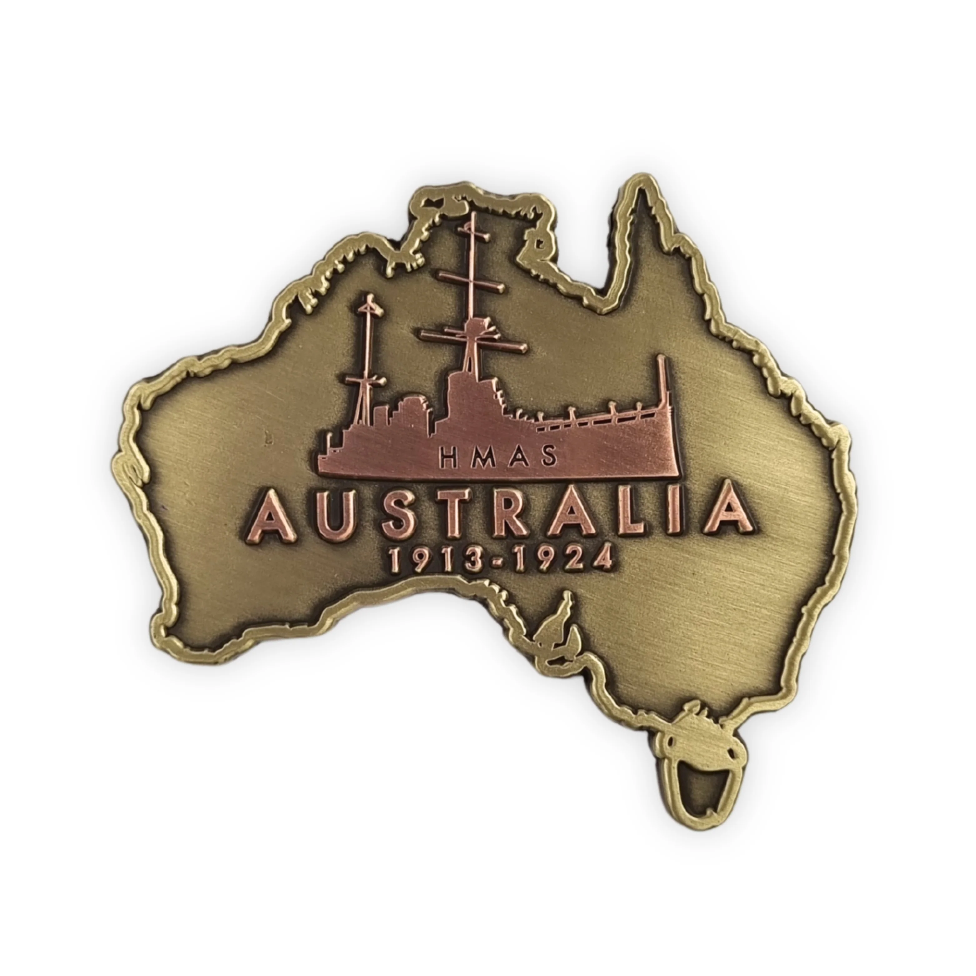 Challenge Coin: HMAS Australia, 1913-1924