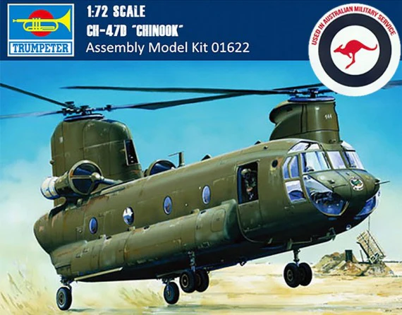 Chinook CH-47D (Australian markings), 1:72 scale