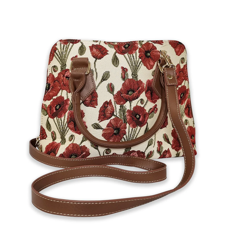 Convertible bag: Poppy tapestry - Image 3