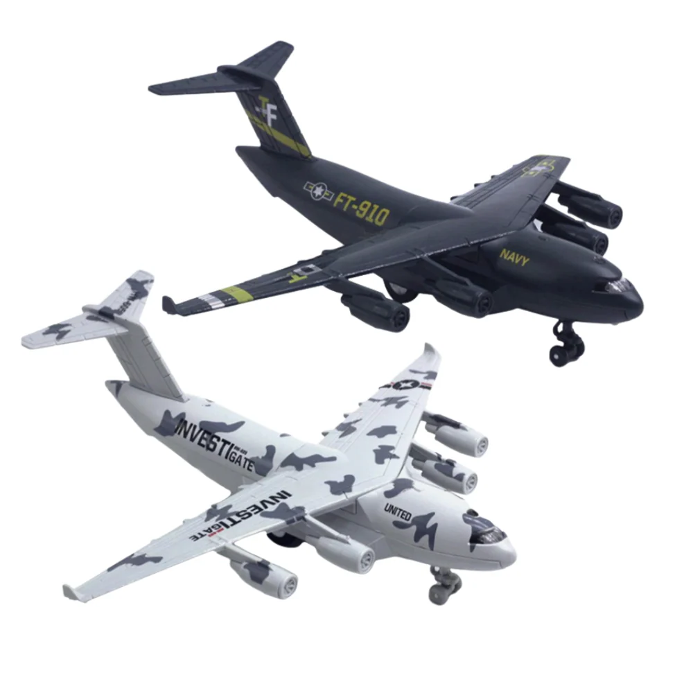 Diecast C-17 Transporter Pull Back Plane