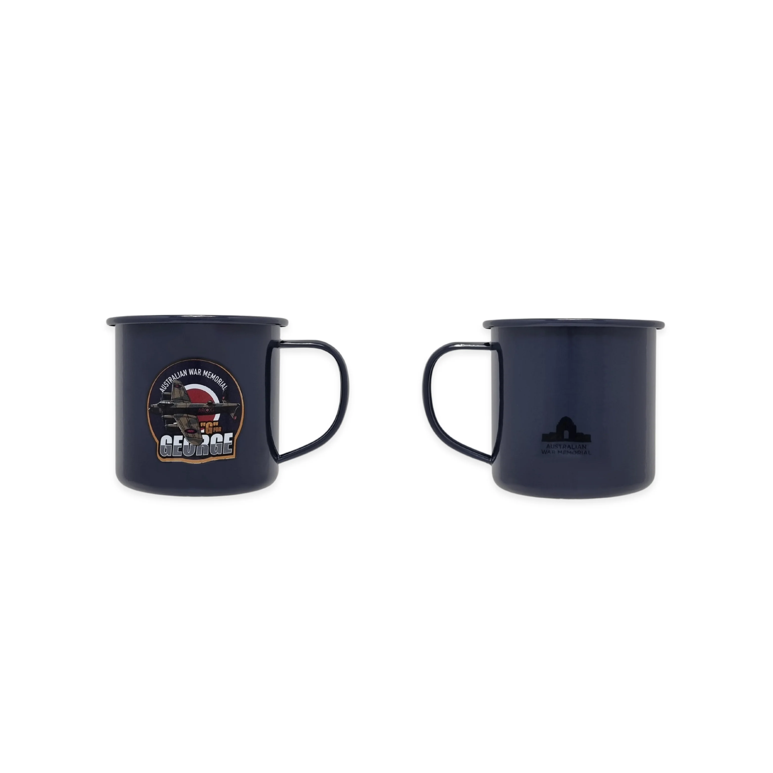 Enamel Mug: 'G for George' AR-G, 460 Squadron - roundel - Image 3