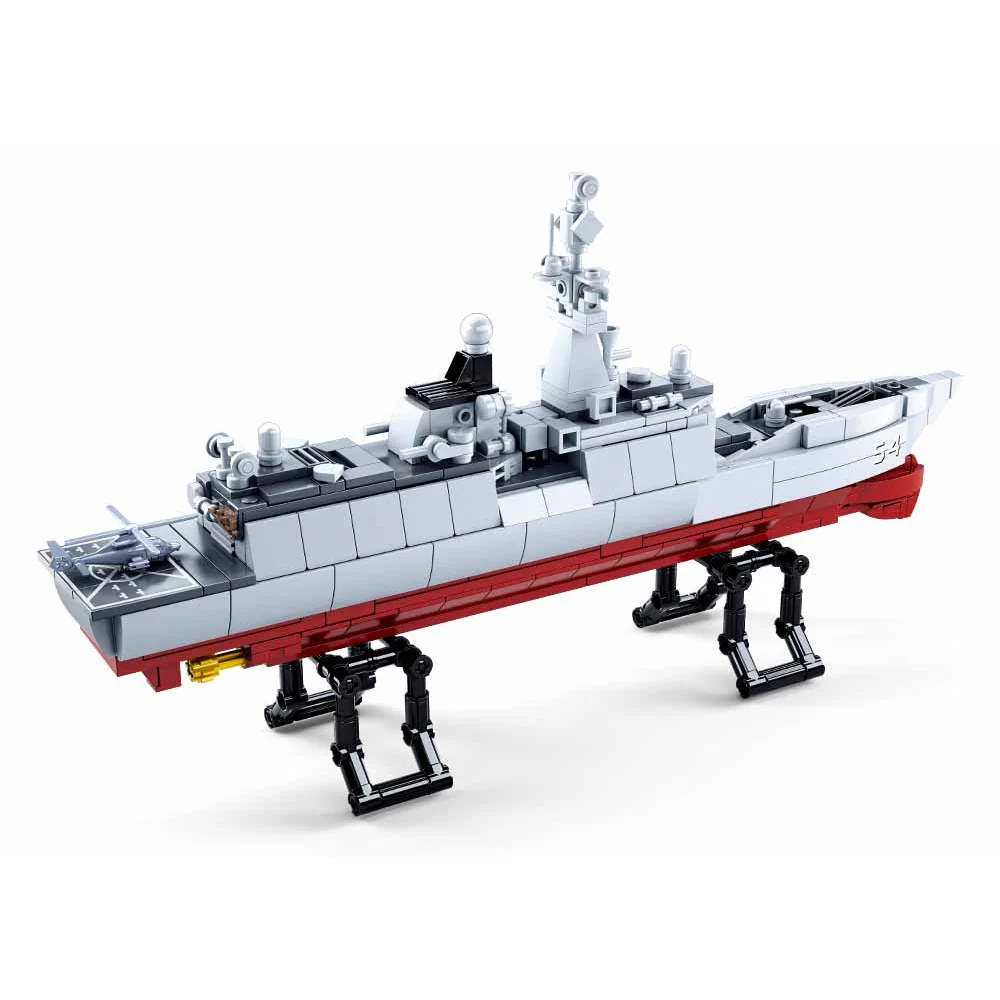 Sluban 1:450 Frigate Brick Set - Image 3
