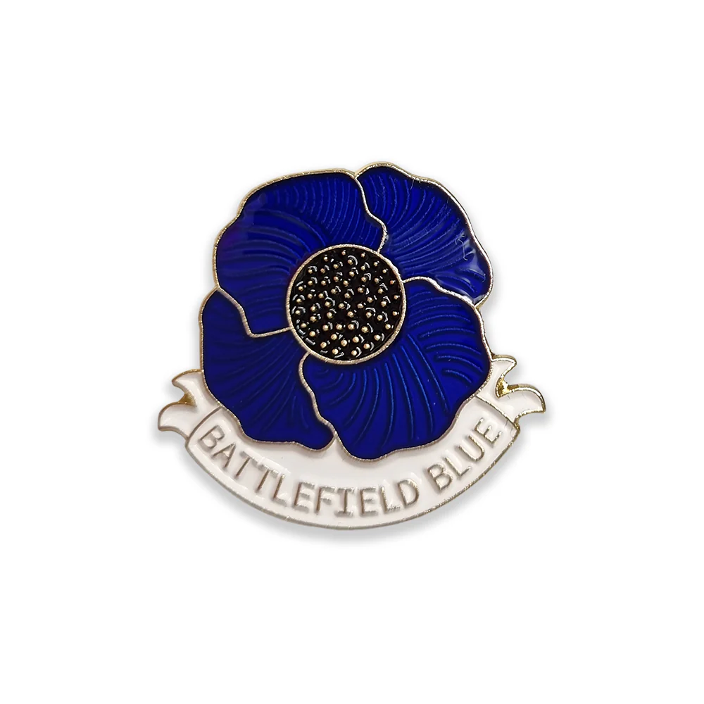 Battlefield Blue Greeting Card and Lapel Pin Set - Image 3