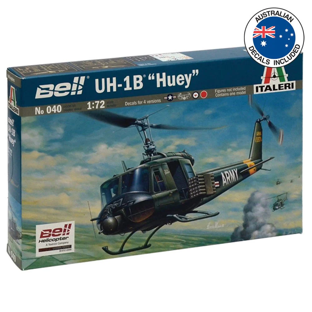 Italeri UH-1B Huey 1:72 Aust Decals