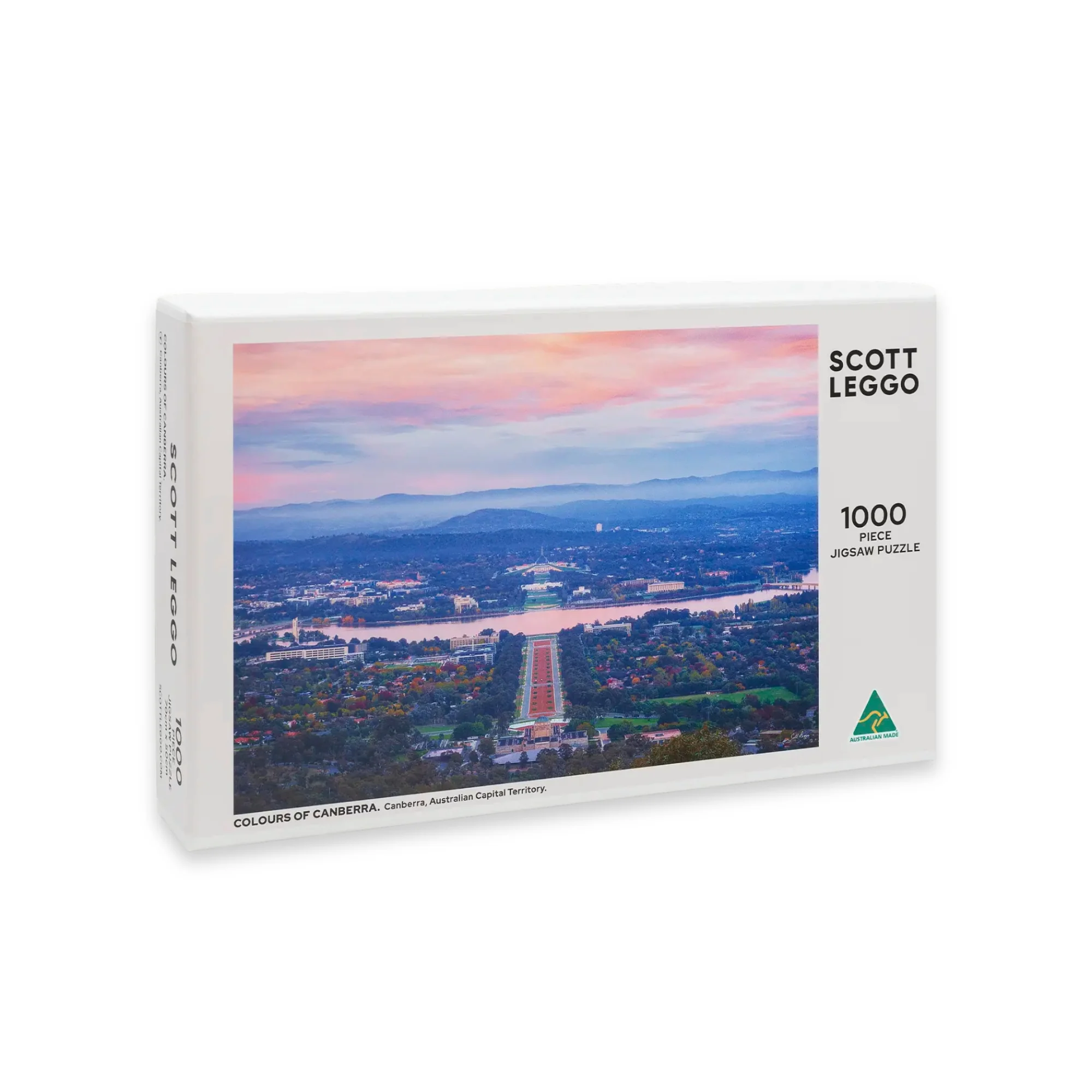 Jigsaw Puzzle: Colours of Canberra by Scott Leggo [1000 piece]