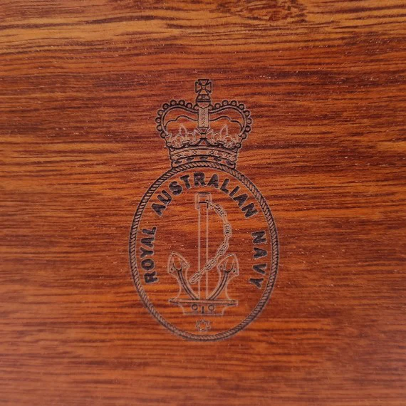 Royal Australian Navy Mantle Clock - Image 3