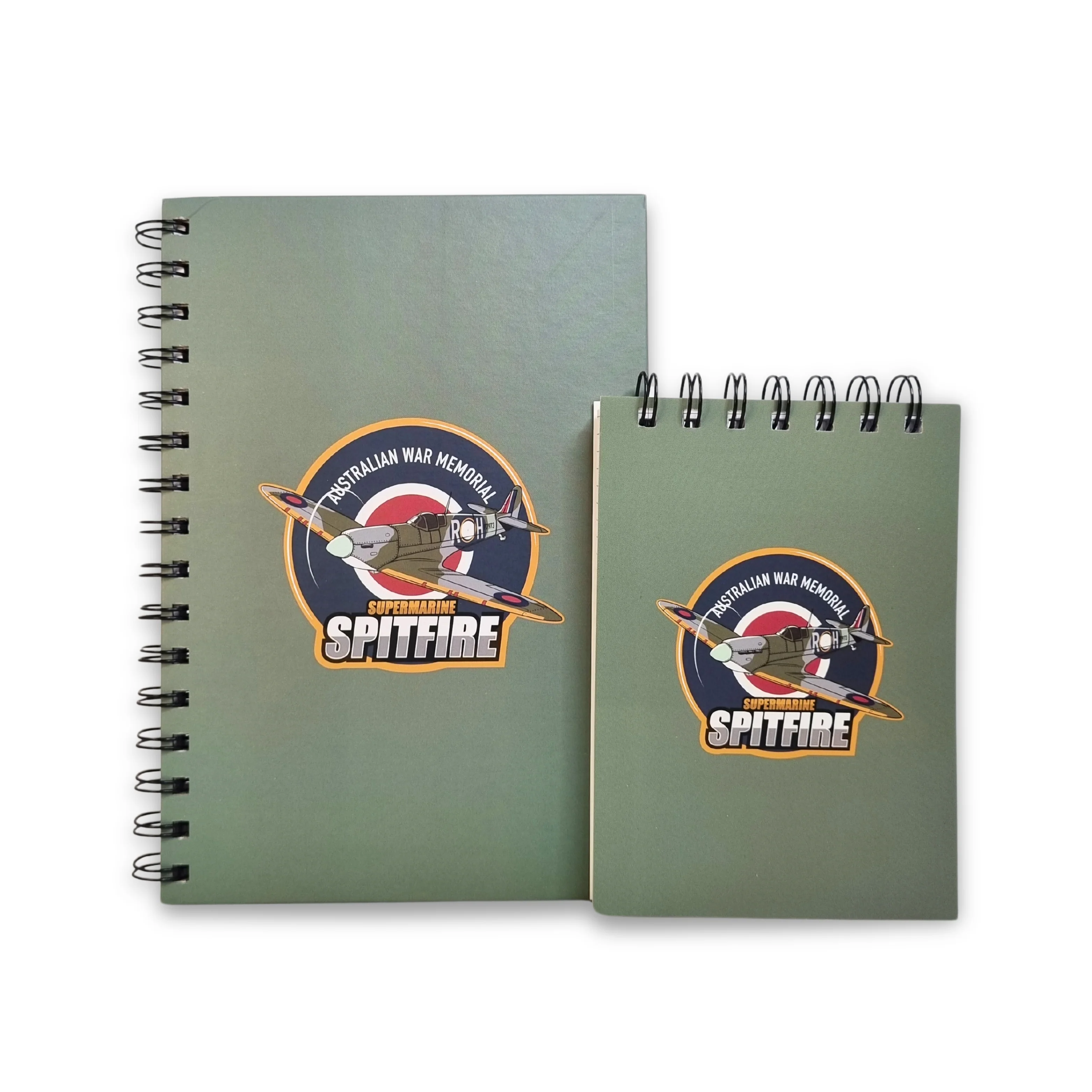 Notebook: Supermarine Spitfire, 452 Squadron - roundel [A5] - Image 3