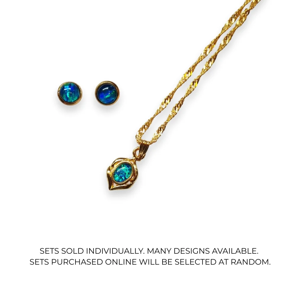 Opal Pendant and Earring Set [small] - Image 3