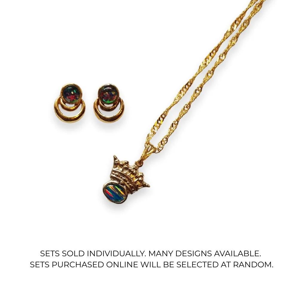 Opal Pendant and Earring Set [small] - Image 4