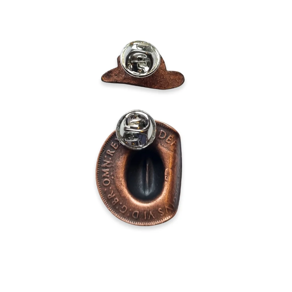Penny Digger Hat Duo Lapel Pin Set - Image 2