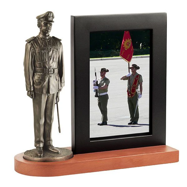 Naked Army "RMC Duntroon" Figurine with Photo Frame