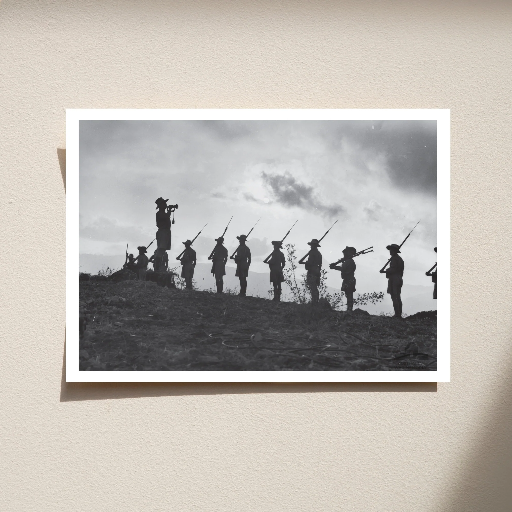 Postcard: The Last Post, 2/27th Australian Infantry Battalion