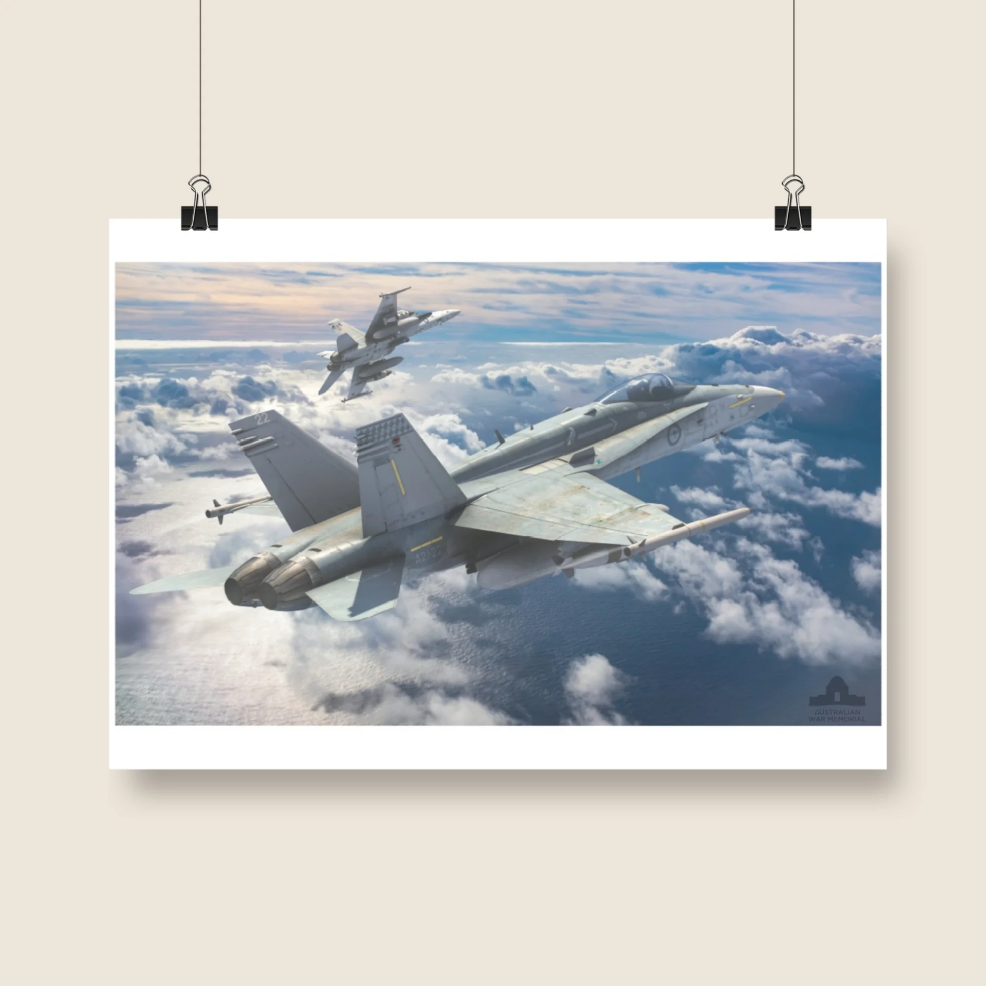 Poster, A1: McDonnell Douglas F/A-18A Hornet, A21-022 - Image 2