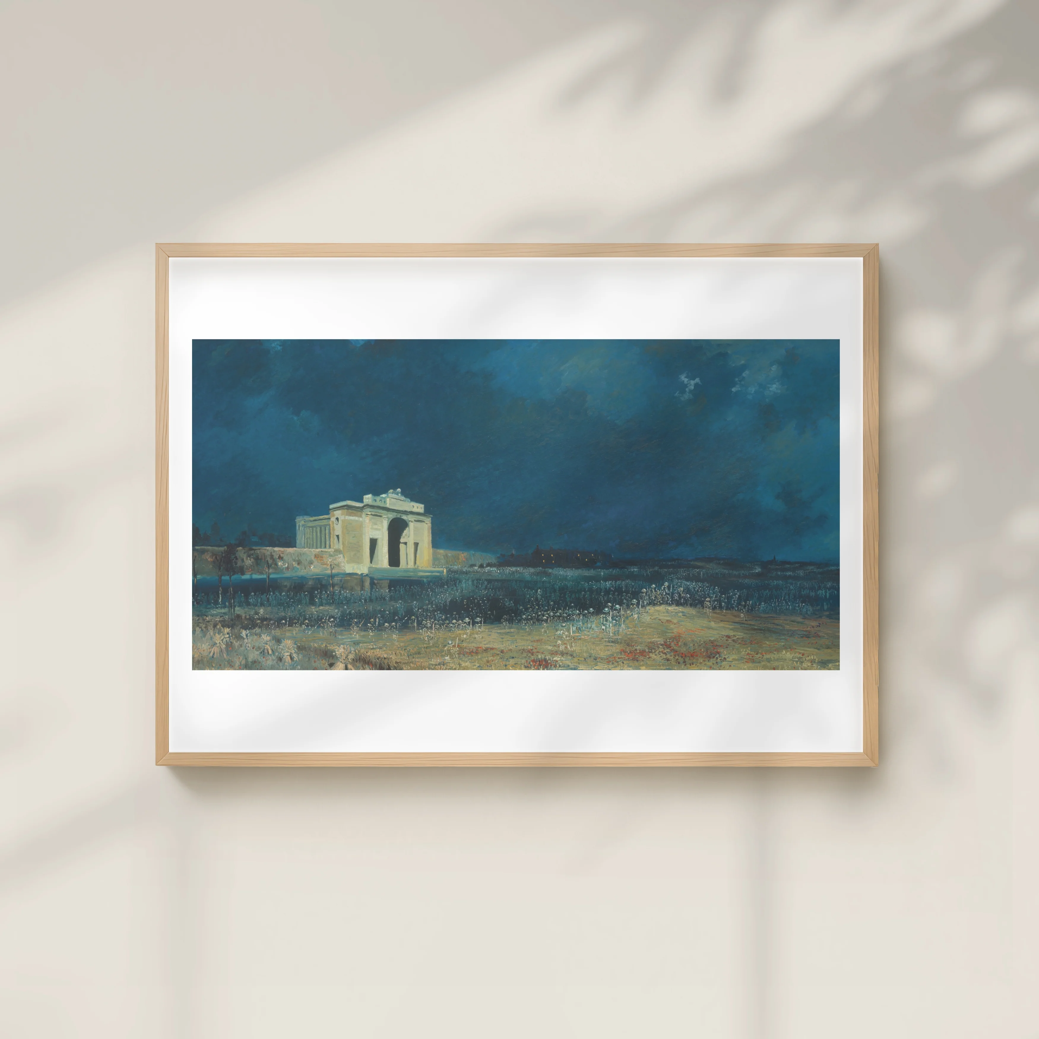 Print, A3: Menin Gate at midnight
