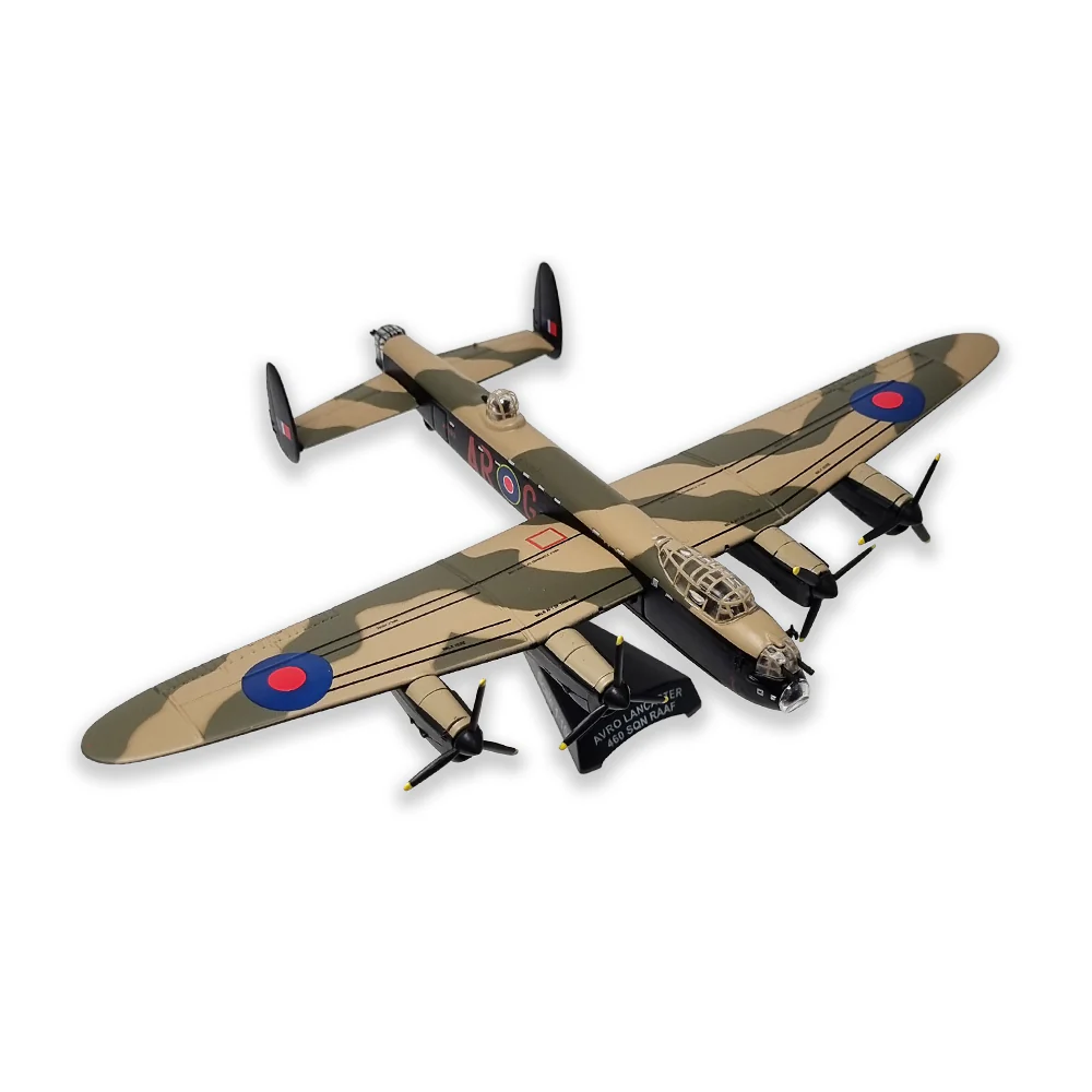 Replica scale model: G for George Avro Lancaster Bomber, 1:150 scale