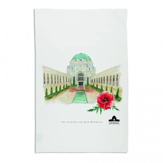 Tea towel: Australian War Memorial print