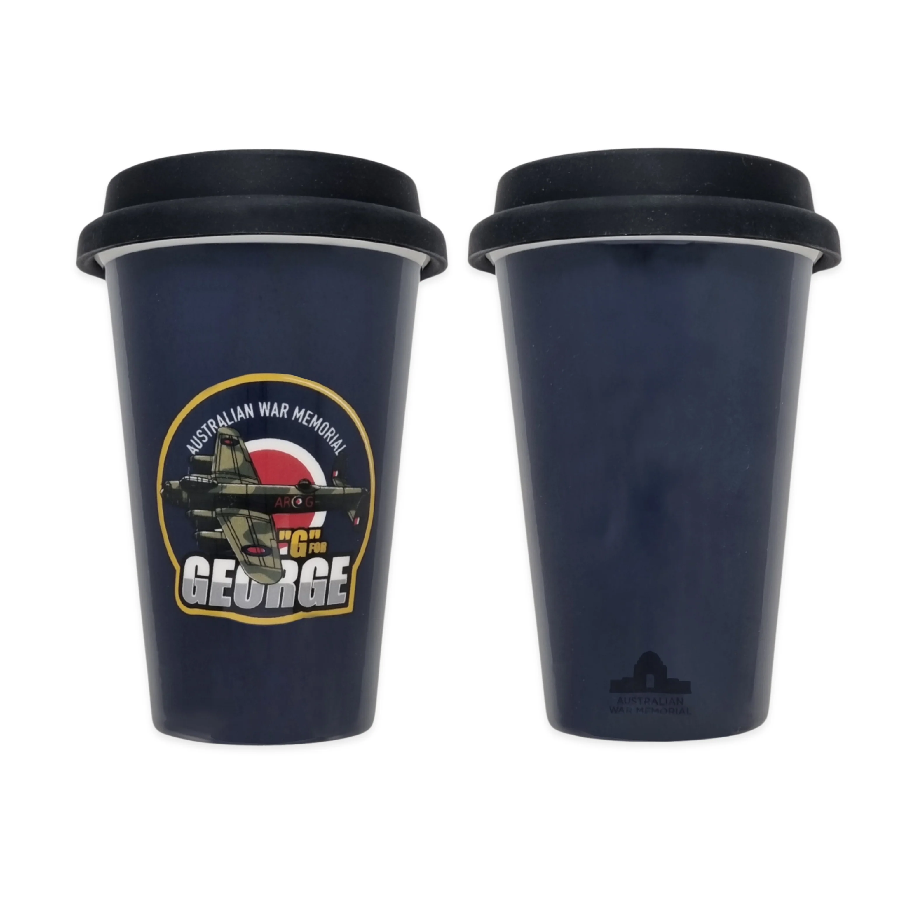 Travel Mug: 'G for George' AR-G, 460 Squadron - roundel - Image 3